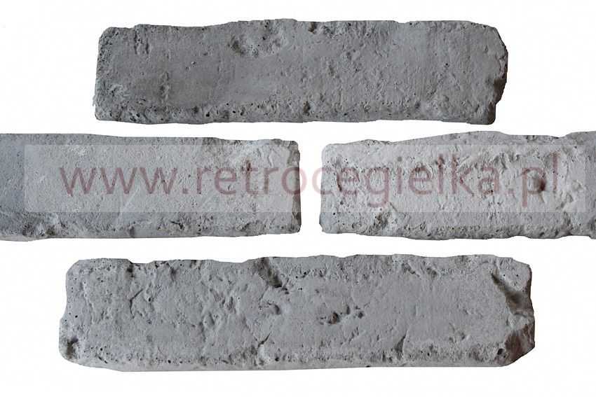 Płytki z cegły - szare