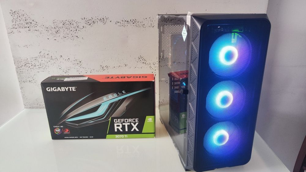 i5 10500 ram 16gb rtx 3070ti wifi Bluetooth ssd 600w