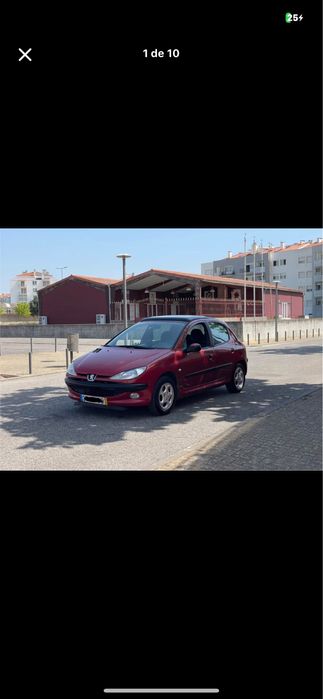 Peugeot 206 Vermelho