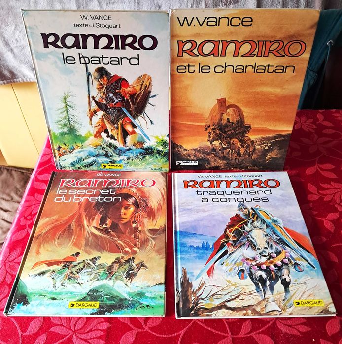 Livros BD - Ramiro de Vance & Stoquart (Edição em francês)