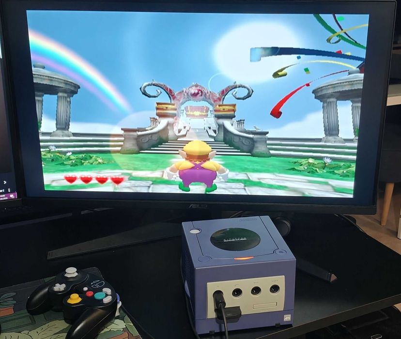 Konsola Nintendo Gamecube + kolekcja 25 gier