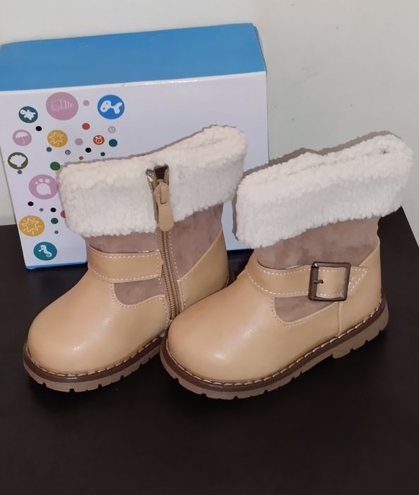 Botas com pêlo borrego