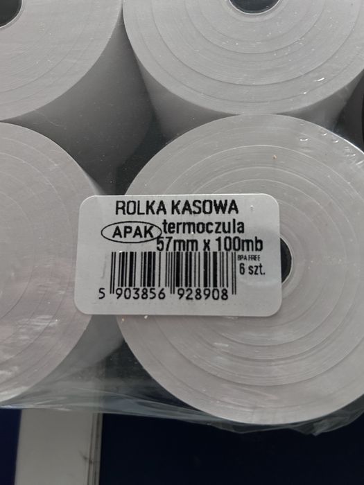 Rolka kasowa termoczuła 57mm
