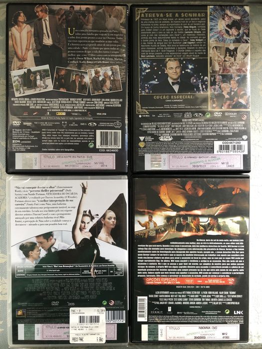 Filmes DVD - Vários (oferta de portes)