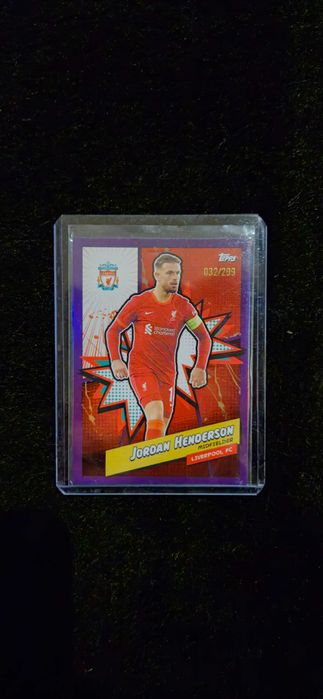 2023/24 Jordan Henderson - Base - Topps Liverpool Fan Set /299
