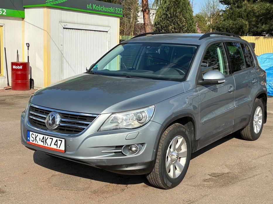 Volkswagen Tiguan 2.0 tdi 140 KM 4 motion 2008/2009 automat, skóra, NAVI
