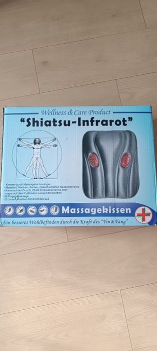 Poduszka masażer kręgosłupa.