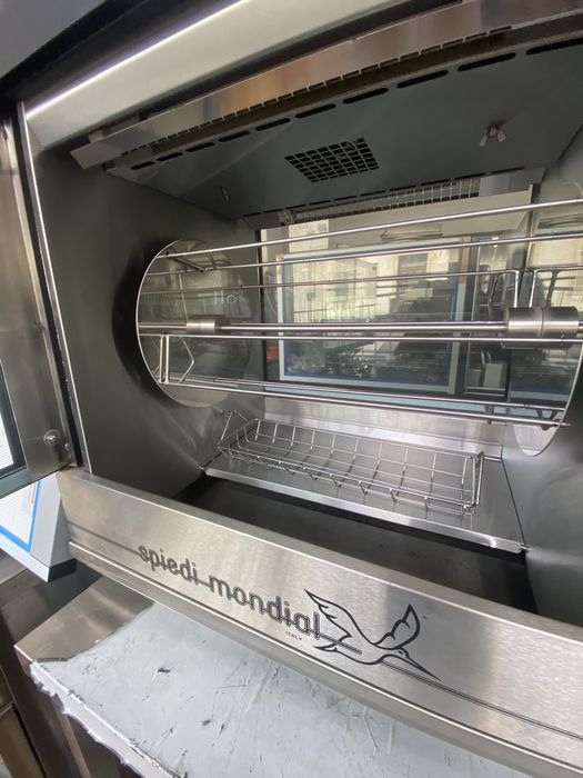 Assador Rotativo Profissional Spiedi Mondial (Itália)