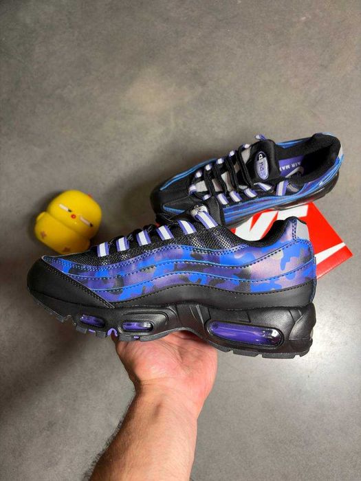 ‼️Відправлення БЕЗ Передоплати Кросвіки Nike Air Max 95 Camo Purple у розмірах 41 - 45 | Найк Еір Макс 95 Камо