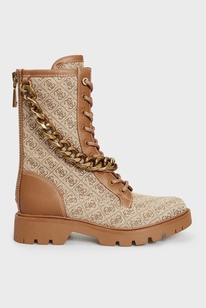 Распродаж! Жіночі бежеві черевики ботинки  RIPLEE Guess FL7RIPFAL10