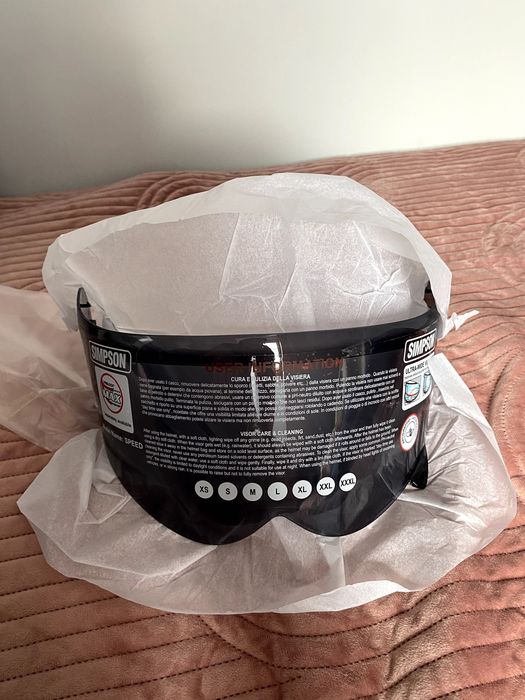 Kask motocyklowy Simpson ECE 22.06