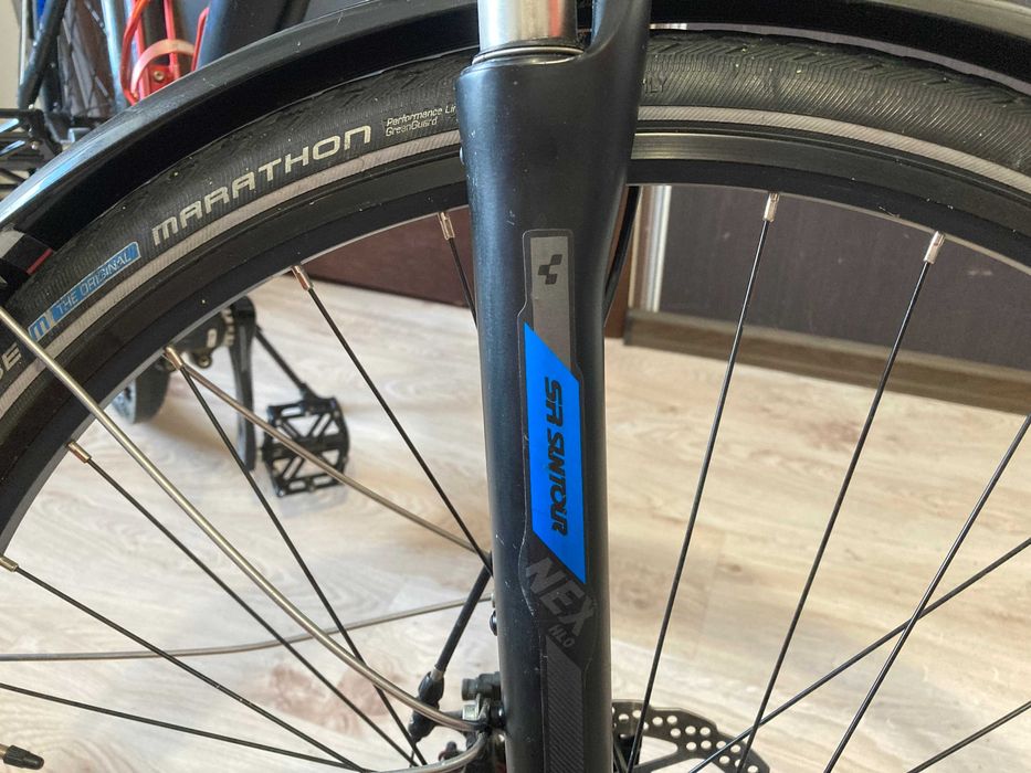 Сучасний велосипед (планетарна втулка, ремінна передача)