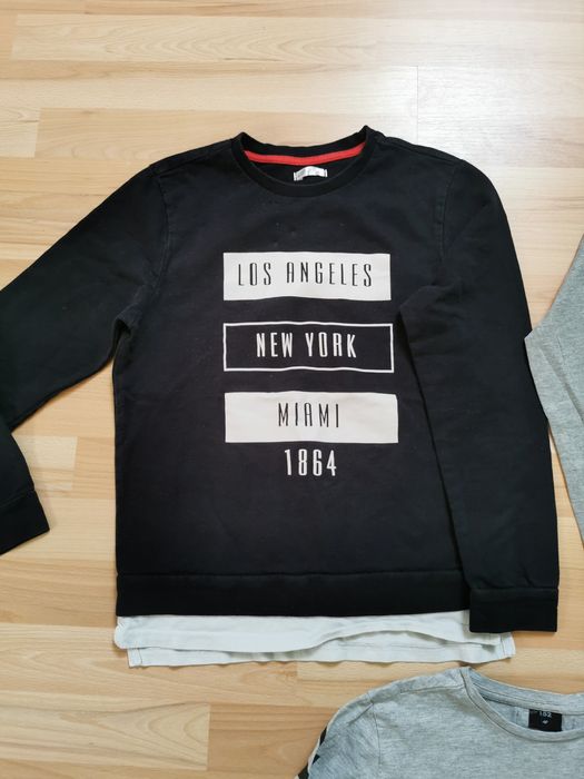 Bluzka koszula 4F cekiny odwracalne elegancka 146 / 152 cm