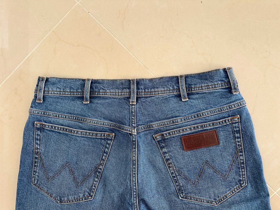 Wrangler Texas W34 Szorty Krótkie Spodenki Piękne
