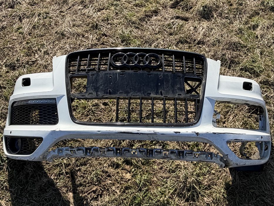Przedni przód zderzak audi Q7 4L s-Line lift