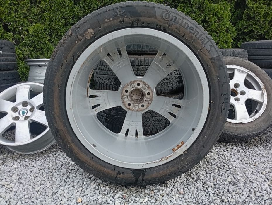 Koła aluminiowe Audi 21" , 5x112 , 9.5J , ET31  + Opony Continental  WinterContact TS850P SUV