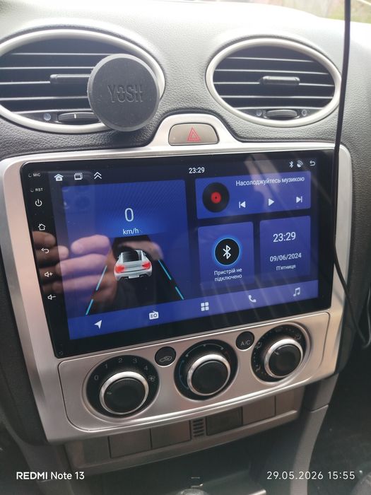 Магнітола на Ford Focus MK2 з карплей та android ayto(2/64) 2004-2011р