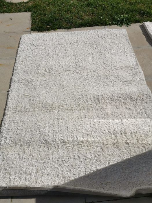 Tapetes beje pérola 200x140