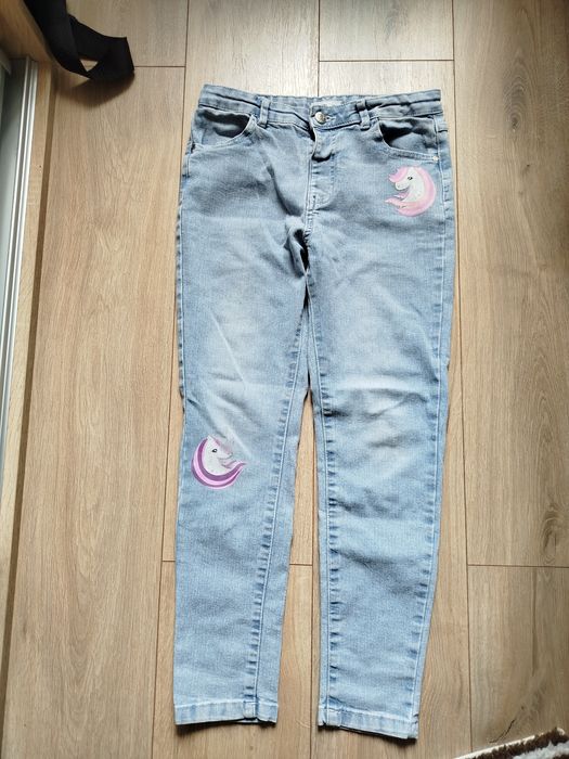 Spodnie jeansowe Sinsay 140