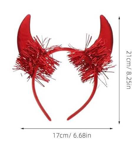 Opaska na Głowę Rogi Diabełka Czerwone Diablica