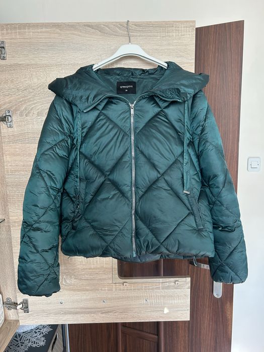 Kurtka zimowa z kapturem S 36 greenpoint