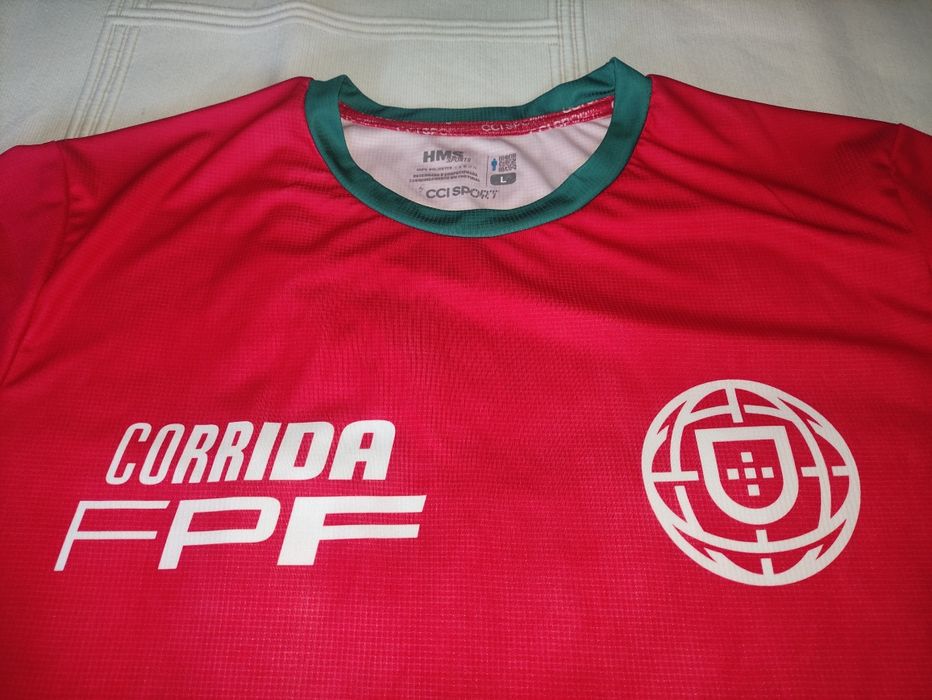 T-shirt 1 edição corrida FPF - Tamanho L - 17/05/2026