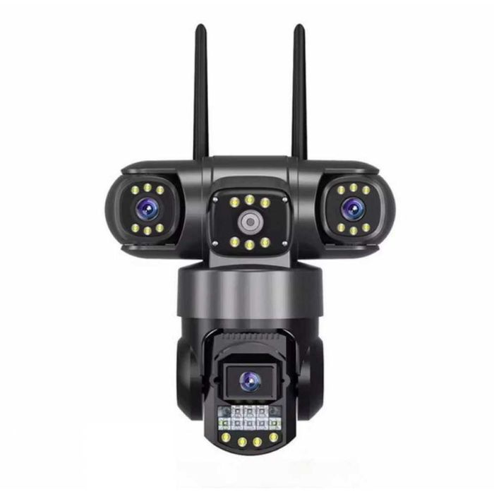 Камера наружная поворотная уличная WIFI V380 SC28-4G 4Mp на сим-карте