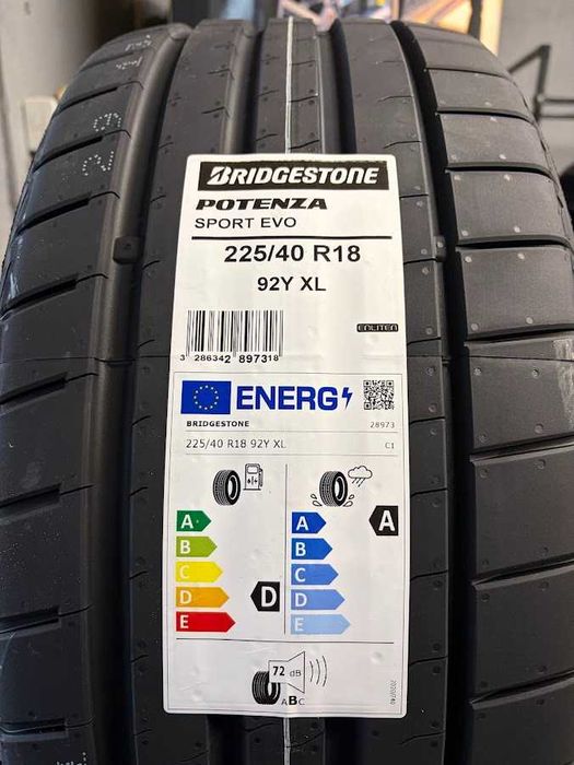 225/40R18 Bridgestone Potenza Sport Evo nowe opony letnie 2026