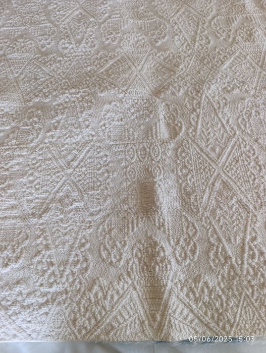 Colcha antiga de tear