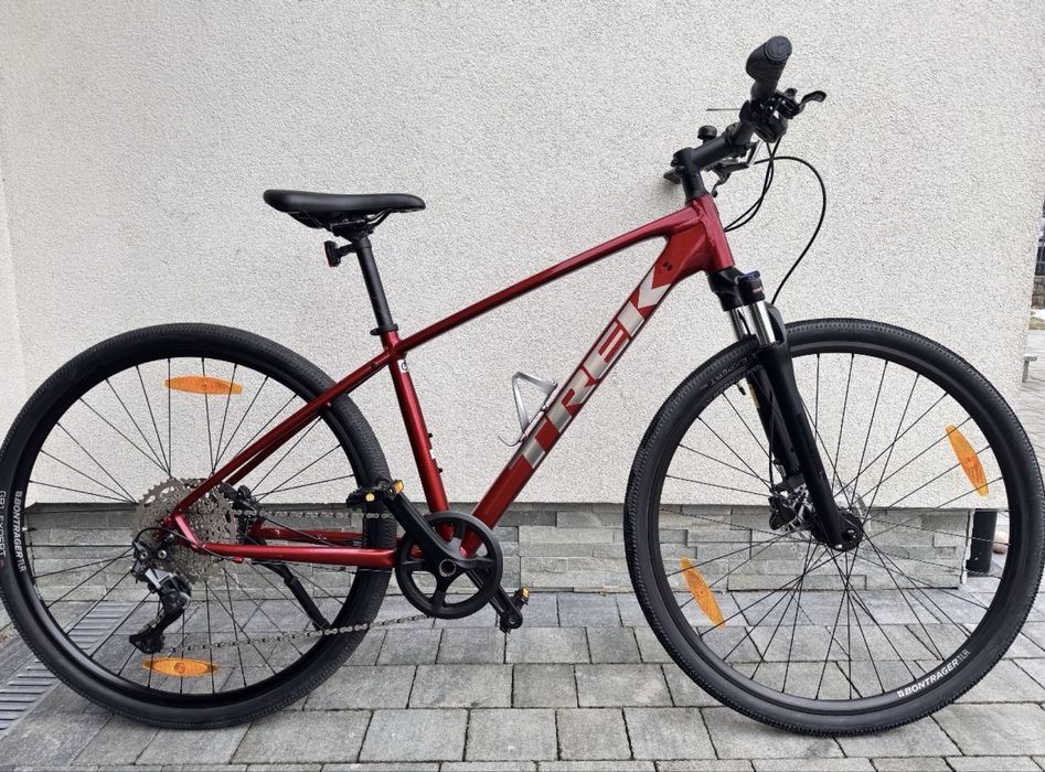 Gwarancja! Super stan hydraulika Deore Trek Dual Sport3 koła 28” r17”
