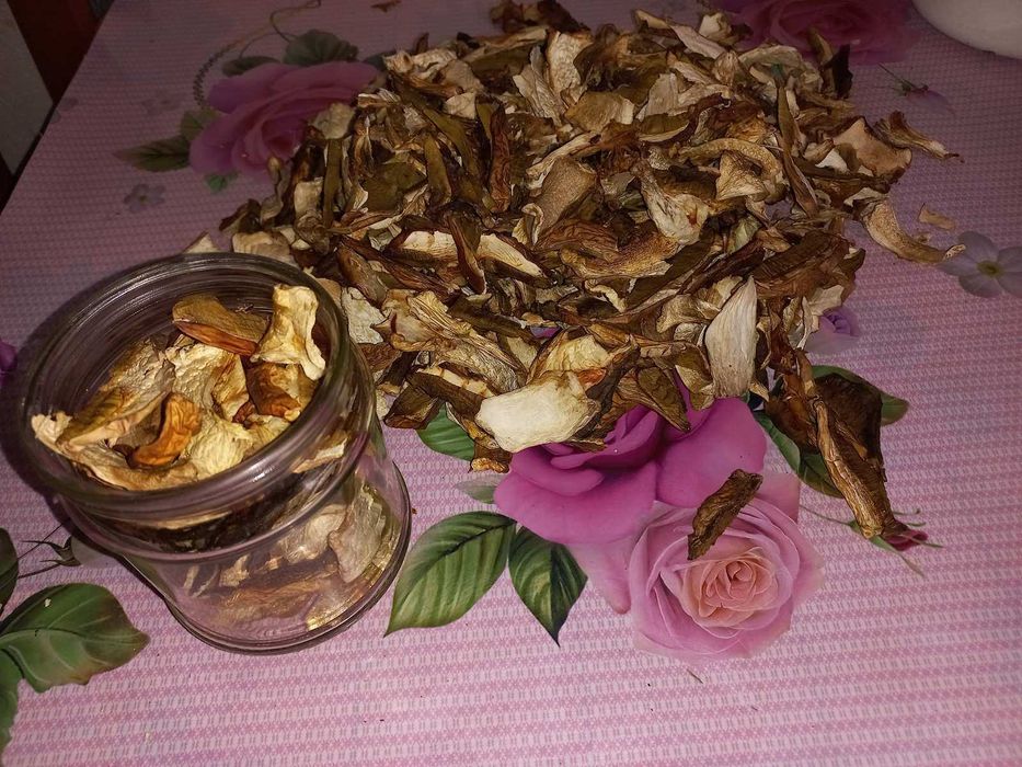 грибы белые сухие