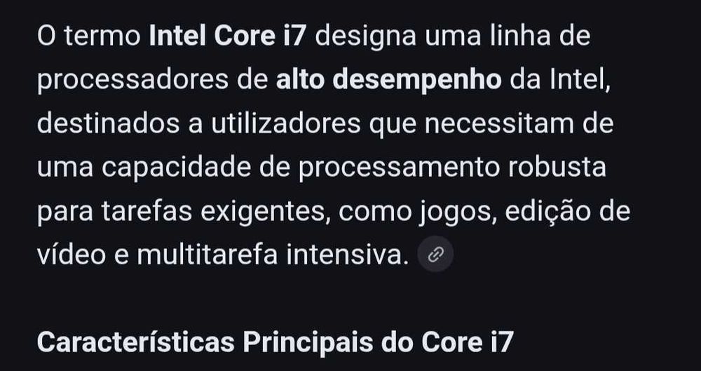 VENDO i7 corre recente