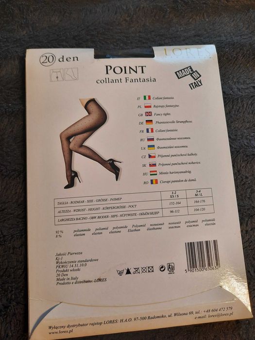 Rajstopy Damskie Roz M/L