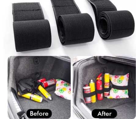 Cinto organizador porta-bagagens com velcro - 40cm