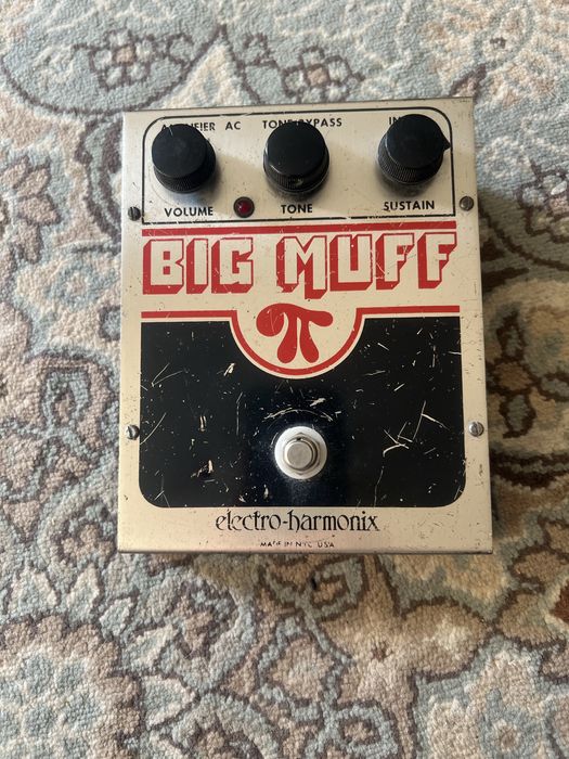 Oryginalny Electro Harmonix Big Muff USA z 1978 roku Fuzz Efekt EH3003