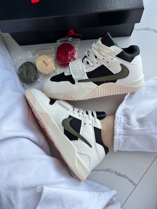 Jordan x Travis Scott Cut The Check Green White Black  44-45