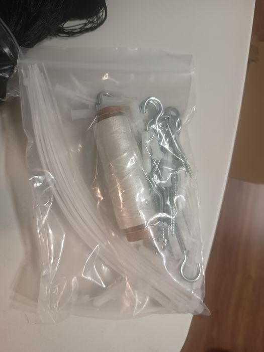 Siatka zabezpieczająca na balkon taras dla kota 9 x 3 m
