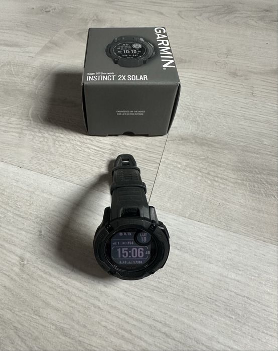 Garmin Instinct 2X Solar – stan jak nowy + kabel do ładowania