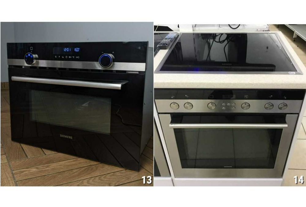 ДУХОВА Шафа з СВЧ Духовка BOSCH KT98763 45 60 см 2в1 Мікрохвильовка бу