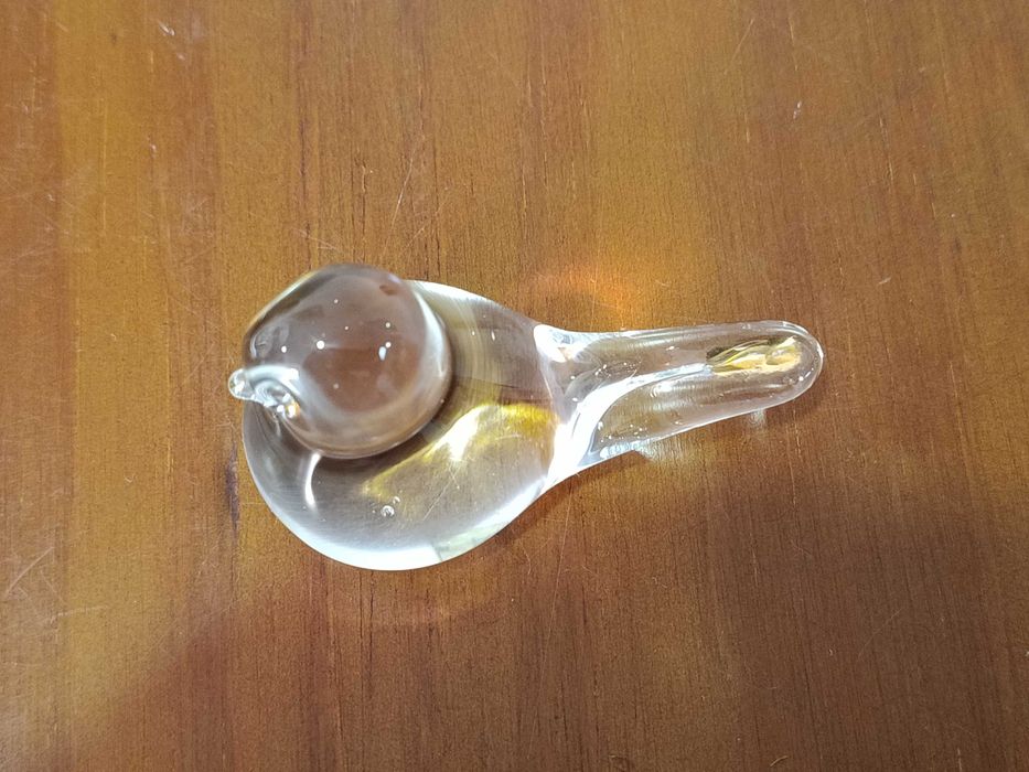 Pássaro Decorativo em Vidro