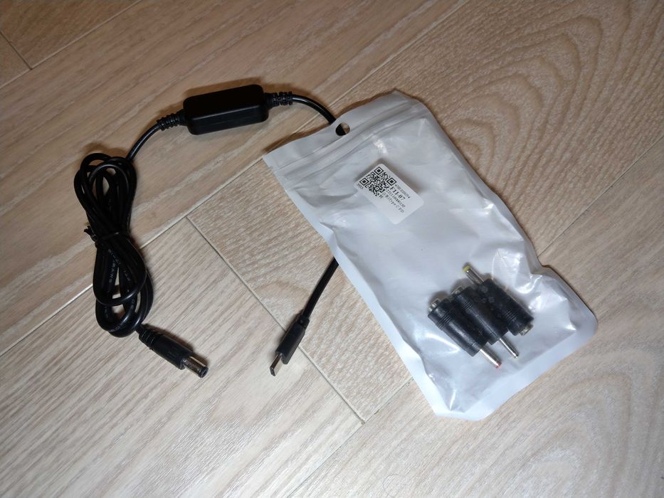 Кабель для роутера (12 V) від павербанку (USB Type-C; Power Delivery)