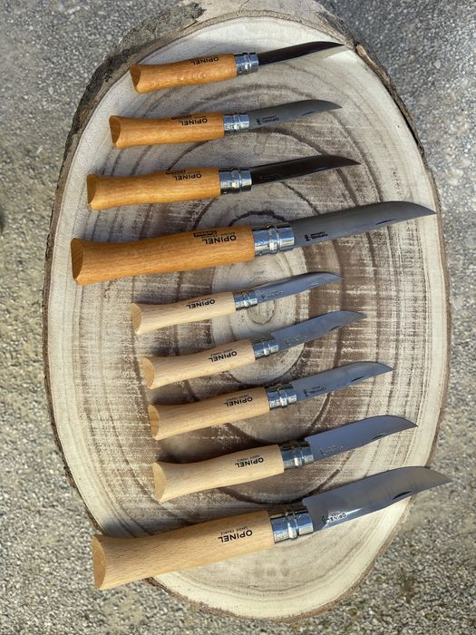 Navalhas Opinel, todos os números.