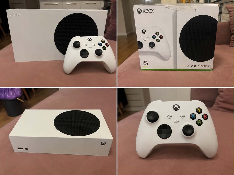 Xbox Series S 512 GB + pad + pudełko