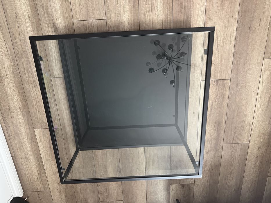 Stolik kawowy BLACKHILL czarny 80x80