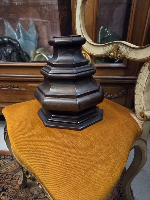 Cruz, crucifixo em madeira pau santo