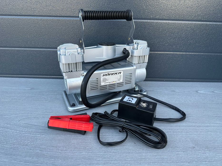 Автомобільний компресор 100 літрів до R22, Двопоршневий, Автокомпресор