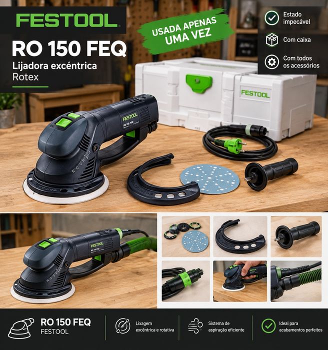 Lixadora festool