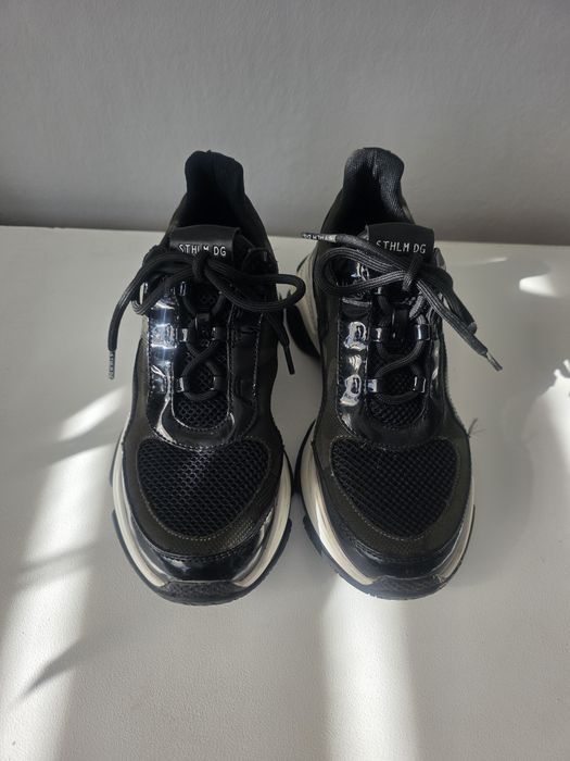 Sneakersy Stokholm DG STHLM DG czarne 37