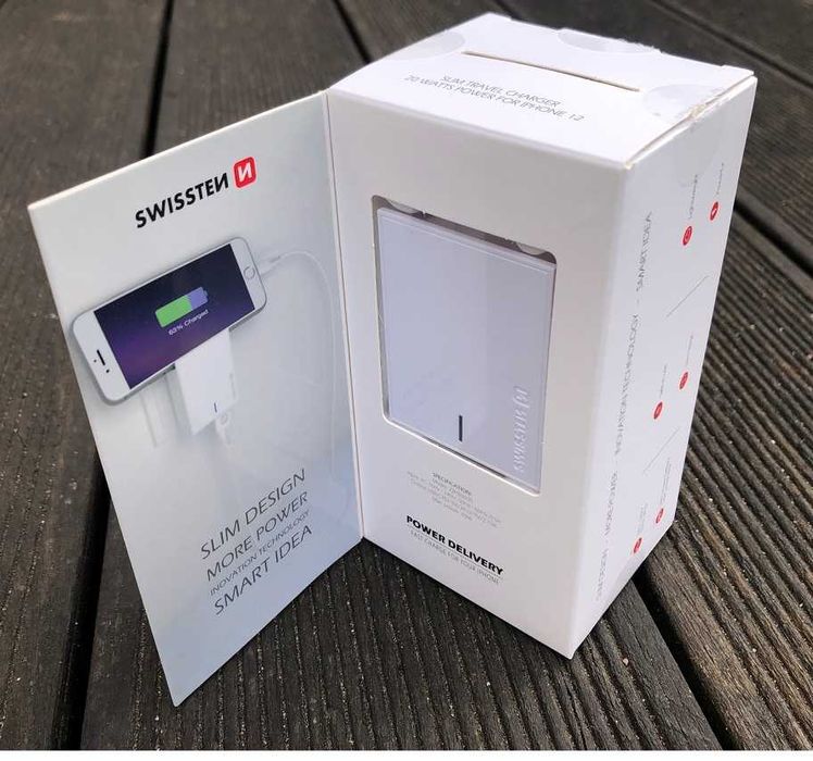 Szybka Ładowarka Sieciowa SWISSTEN USB-C PD 20W * Video-Play Wejherowo