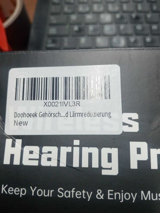 Abafador Bluetooth 6.0 Wireless Hearing Protector - NOVO